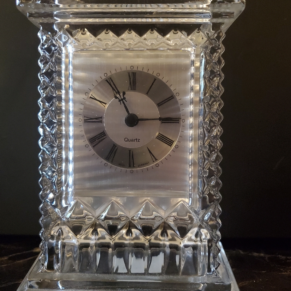 crystal legends by godinger clock